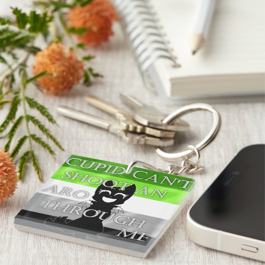 Hybride Aro-Sleutelhanger Sleutelhanger (Voorkant Rechts)