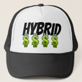 Hybride geld (oud/nieuw geld) trucker pet (Voorkant)