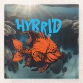 Hybride Glazen Onderzetter (Voorkant)