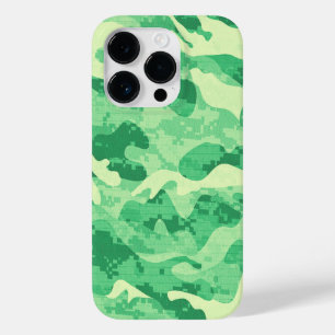 Hybride Groen Camo Case-Mate iPhone 14 Pro Hoesje