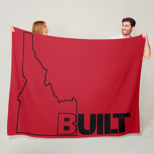 Hybride Idaho gebouwde fleece deken (In situ)