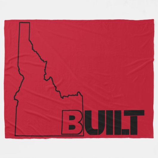 Hybride Idaho gebouwde fleece deken (Voorkant (Horizontaal))