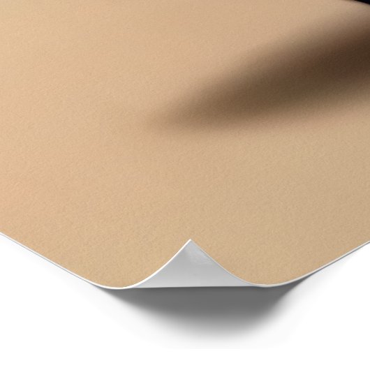 Hybride katten en schattige Zebra | AI Art. Poster (Hoek)