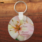 Hybride Lilies Wedding Happiness Sleutelhanger (Voorkant)