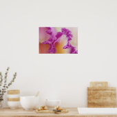 Hybride orchidee close-up, Delray Beach, Florida Poster (Keuken)