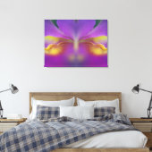 Hybride orchidee, Florida 2 Canvas Afdruk (Insitu (Slaapkamer))