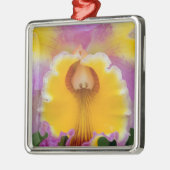 Hybride orchidee, Florida Metalen Ornament (Links)