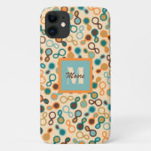 Hybride Paisley - Donkere telefoontas voor Retro Case-Mate iPhone Case (Achterkant)