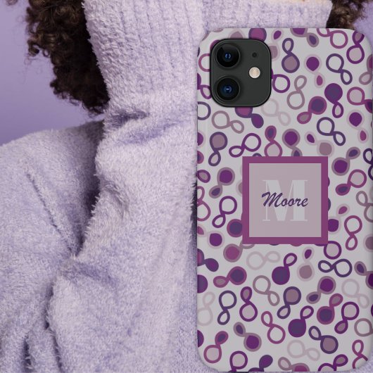 Hybride Paisley - Paarse Violet Ombre-telefoontas Case-Mate iPhone Case