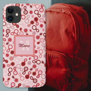 Hybride Paisley - Roze tot Rode Ombre telefoontas Case-Mate iPhone Case