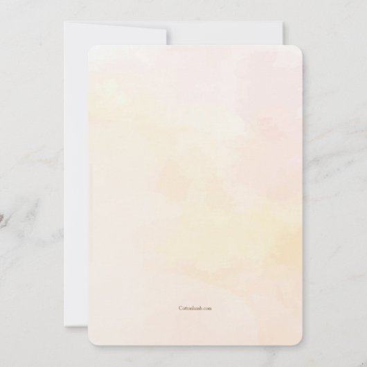 Hybride thee-Rozen Kaart (Achterkant)