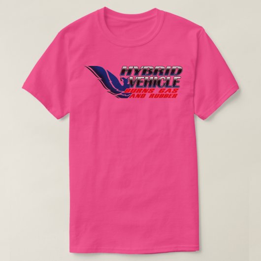 Hybride voertuig t-shirt (Design voorkant)