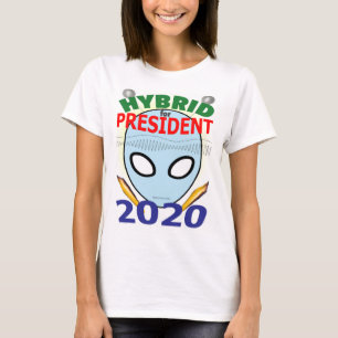 Hybride voor President 2020 - DNA-mond T-shirt