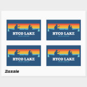 Hyco Lake North Carolina Rechthoekige Sticker (Vel)