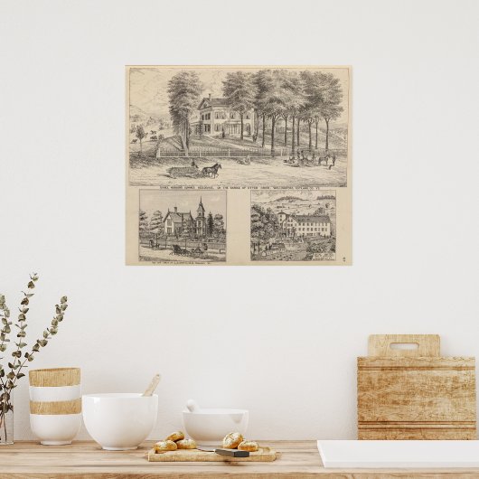 Hyde Hotel in Wallingford Poster (Keuken)