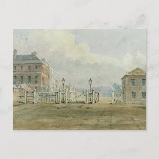 Hyde Park Corner Turnpike, 1785 Briefkaart (Voorkant)