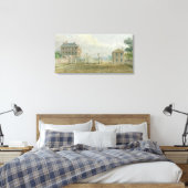 Hyde Park Corner Turnpike, 1785 Canvas Afdruk (Insitu (Slaapkamer))