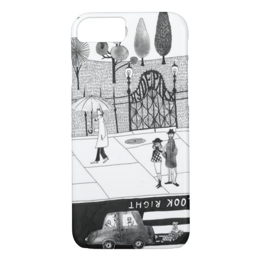 HYDE PARK CURB Case-Mate iPhone CASE (Achterkant)