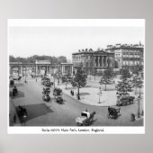 Hyde Park, Londen, Engeland van 1900 Poster (Voorkant)