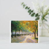 Hyde Park, Londen van Camille Pissarro Briefkaart (Staand voorkant)