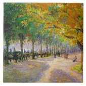 Hyde Park, Londense stadsgezicht, Tegeltje (Voorkant)