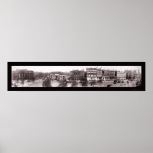 Hyde Park, London Photo 1909 Poster