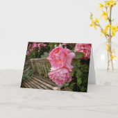 Hyde Park Rozen #2 [Wenskaart] Kaart (Gele Bloem)