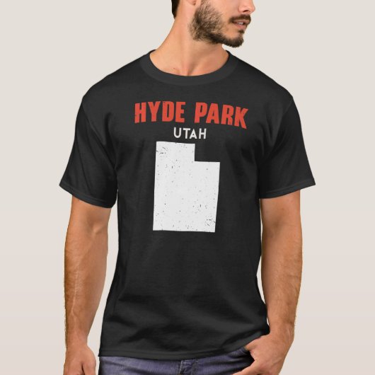 Hyde Park Utah USA T-shirt (Voorkant)