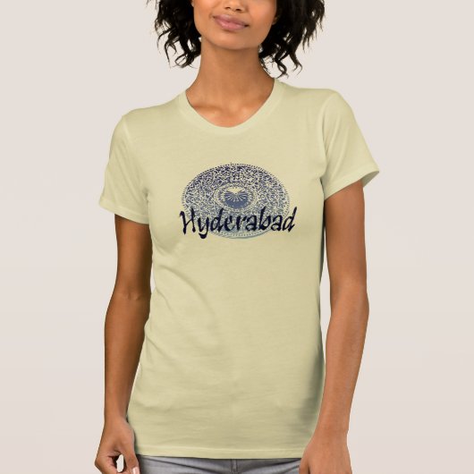 Hyderabad : Golkonda Fort Art T-shirt (Voorkant)