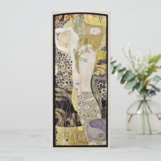 Hydra (alias Water Serpents I) van Gustav Klimt (Staand voorkant)