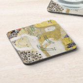 Hydra (alias Water Serpents I) van Gustav Klimt Bier Onderzetter (Linkerzijde)