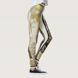 Hydra (alias Water Serpents I) van Gustav Klimt Leggings