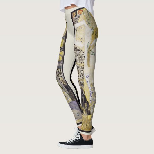Hydra (alias Water Serpents I) van Gustav Klimt Leggings (Links)