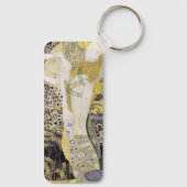 Hydra (alias Water Serpents I) van Gustav Klimt Sleutelhanger (Achterkant)