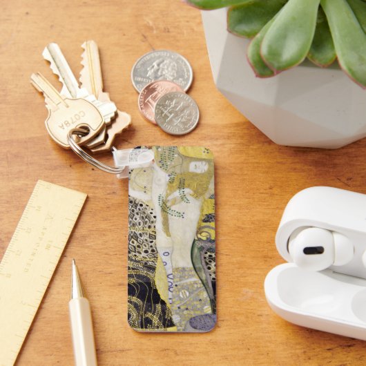 Hydra (alias Water Serpents I) van Gustav Klimt Sleutelhanger (Bureau)