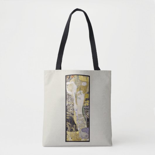 Hydra (alias Water Serpents I) van Gustav Klimt Tote Bag (Voorkant)
