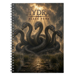 Hydra Black Fens Dark Cinema Notitieboek