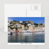 Hydra - Egeïsche eilanden Briefkaart (Voorkant / Achterkant)