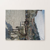 Hydra eiland paarden uitzicht puzzel (Horizontaal)