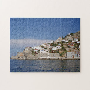 Hydra eiland uitzicht puzzel