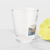 Hydra foto bruiloft gunst gejuich shot glas (Links)