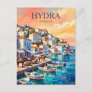 Hydra, Griekenland Briefkaart