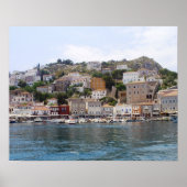 Hydra Island Greece Poster (Voorkant)