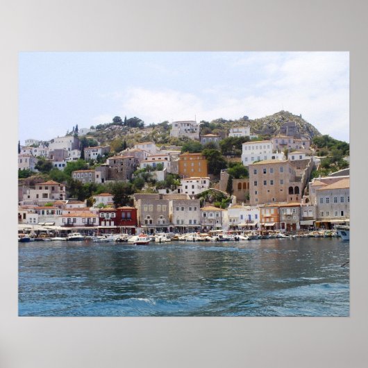 Hydra Island Greece Poster (Voorkant)