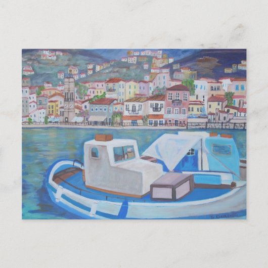 Hydra Island, Griekenland Briefkaart (Voorkant)
