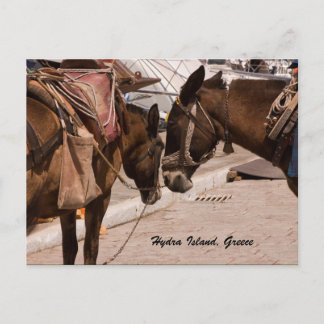 Hydra Island, Griekenland Briefkaart
