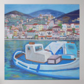 Hydra Island Griekenland Poster (Voorkant)