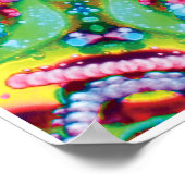 Hydra Kinetic Collage Kaleidoscope Poster (Hoek)