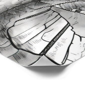 Hydra kleurboek pagina - Giant Snake Creature Poster (Hoek)