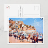 HYDRA - muilkorven in de haven Briefkaart (Voorkant / Achterkant)